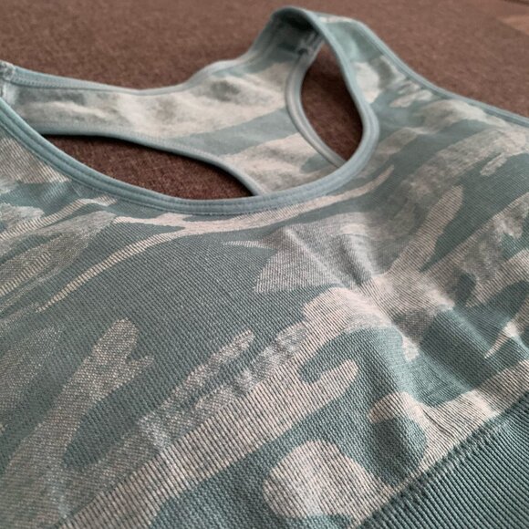 RBX Active Women's Racerback Low Impact Camo Sports Bra - Picture 12 of 12